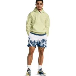 Fitness And Gym Tops|Fitness And Gymwear*Under Armour Curry Hooded Relaxed Fit Sweatshirt in Green