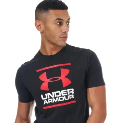 T-Shirts And Vests|Fitness And Gymwear*Under Armour GL Foundation Short Sleeve T-Shirt in Black
