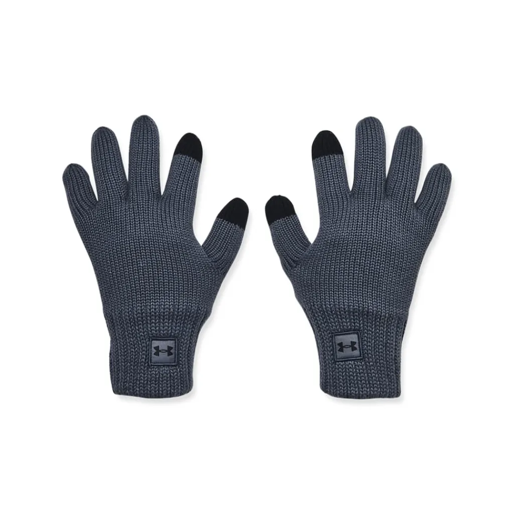 Gloves-Scarves-Umbrellas*Under Armour Halftime Wool Gl Full Finger Gloves in Grey
