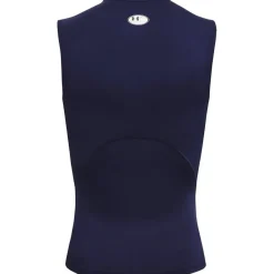 Fitness And Gymwear*Under Armour Heat Gear Compression Sleeveless T-Shirt in Blue