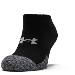 Underwear And Socks*Under Armour Heatgear No Show Socks 3 Pack in Black