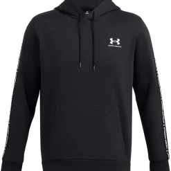 Hoodies*Under Armour Hooded Regular Fit Long Sleeve Sweatshirt in Black