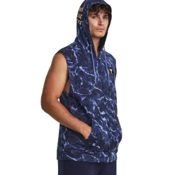 Hoodies*Under Armour Hooded Ruched Relaxed Fit Sweater in Blue