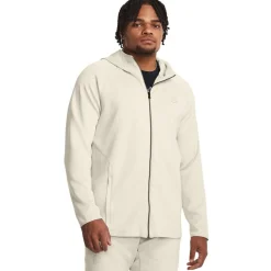 Fitness And Gym Tops|Fitness And Gymwear*Under Armour Hooded Track Long Jacket in White