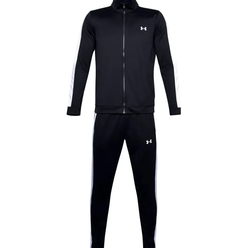 Tracksuits*Under Armour Knit Long Sleeve Mock Neck Track Suit in Black