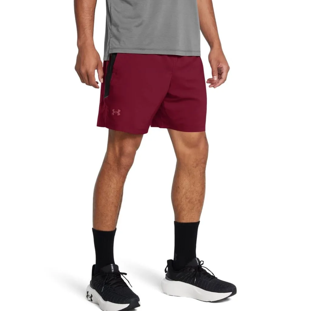Fitness And Gym Shorts*Under Armour Launch Pro 2n1 7 Shorts in Red