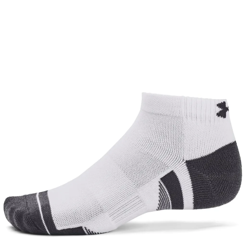 Underwear And Socks*Under Armour Low Cut Socks 3 Pack in White