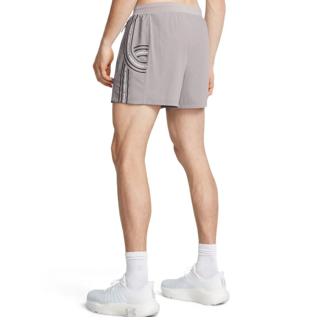 Fitness And Gym Shorts*Under Armour Mens Armour Ua Run Anywhere Shorts Running Shorts in Grey