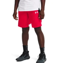 Fitness And Gym Shorts*Under Armour Mens Armour Baseline 10 Shorts in Red