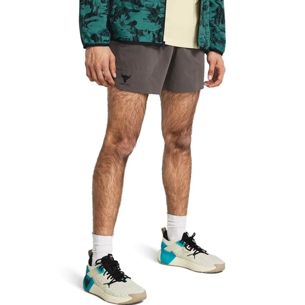 Shorts*Under Armour Mens Armour Pjt Rck Camp Short Tracksuit in Brown