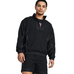 Coats And Jackets*Under Armour Mens Armour Curry Woven Jacket Training in Black