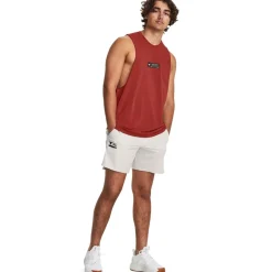 Fitness And Gym Tops*Under Armour Mens Armour Ua Pjt Rock St Dagger Tank Gym Vest in Red