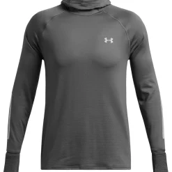 Fitness And Gym Tops*Under Armour Mens Armour Ua Launch Elite Cw Balaclava Hoody in Grey