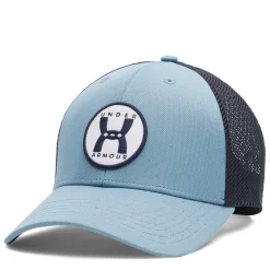 Caps-Hats*Under Armour Mens Blitzing Trucker Hat in Blue