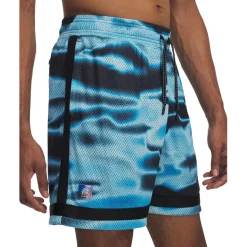 Fitness And Gym Shorts*Under Armour Mens Curry Statement Shorts in Blue