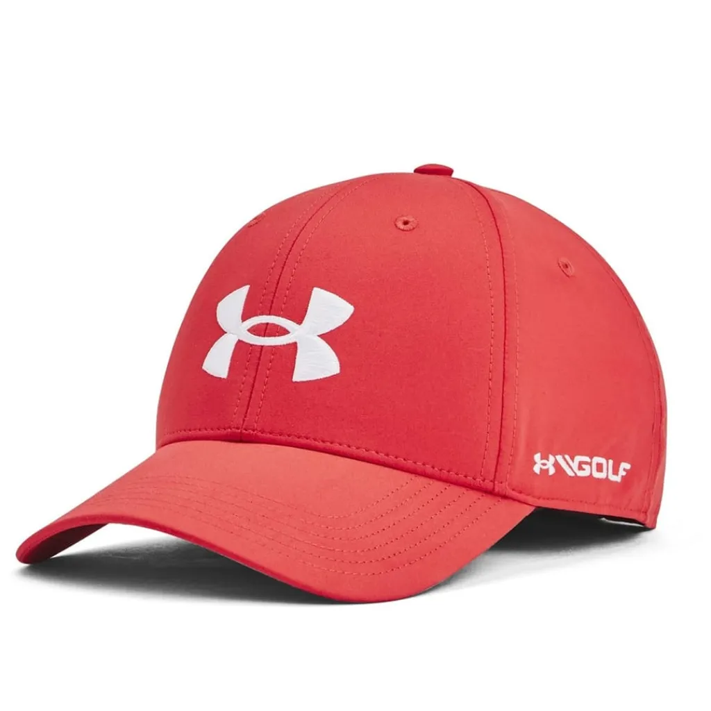 Caps-Hats*Under Armour Mens Golf96 Hat in Red