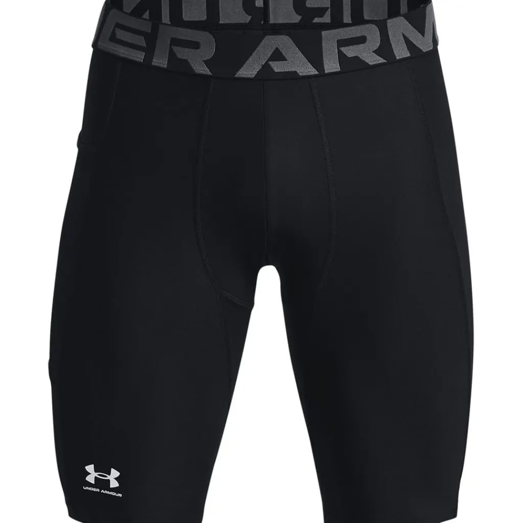 Shorts*Under Armour Mens Heatgear® Pocket Long Shorts in Black