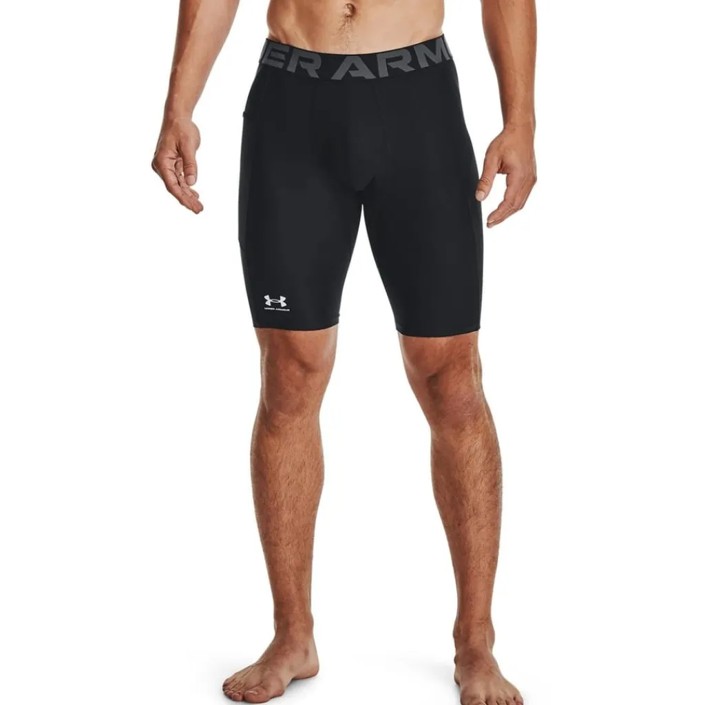 Shorts*Under Armour Mens Heatgear® Pocket Long Shorts in Black