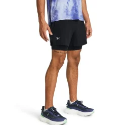 Fitness And Gym Shorts|Fitness And Gymwear*Under Armour Mens Launch Sw 7 2n1 Shorts in Black
