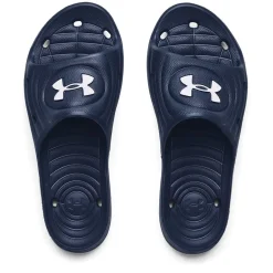 Beach Shoes*Under Armour Mens Locker Iv Sl Sliders in Blue