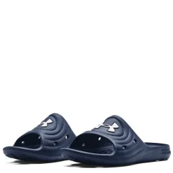 Beach Shoes*Under Armour Mens Locker Iv Sl Sliders in Blue