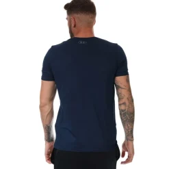 Fitness And Gymwear|T-Shirts And Vests*Under Armour Mens Sportstyle Left Chest Short Sleeve T-Shirt in Navy