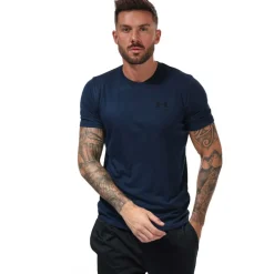 Fitness And Gymwear|T-Shirts And Vests*Under Armour Mens Sportstyle Left Chest Short Sleeve T-Shirt in Navy