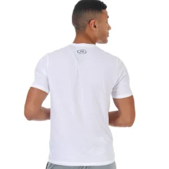 Fitness And Gymwear|T-Shirts And Vests*Under Armour Mens Sportstyle Left Chest Short Sleeve T-Shirt in White