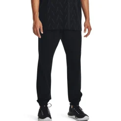 Trousers*Under Armour Mens Stretch Woven Joggers in Black