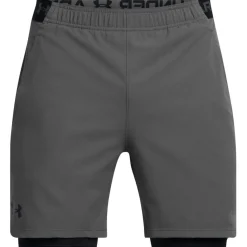 Fitness And Gym Shorts*Under Armour Mens Vanish 2 In 1 Shorts in Grey