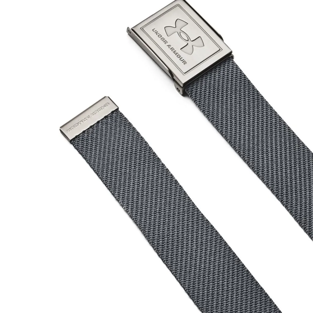 Belts*Under Armour Mens Webbing Belt in Grey