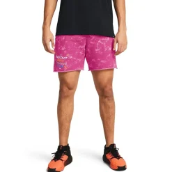 Fitness And Gym Shorts*Under Armour P Rk Aop Try Shorts in Pink
