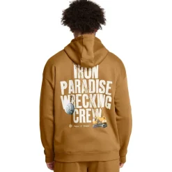 Fitness And Gym Tops*Under Armour P Rk Icon Fleece Hoody in Yellow