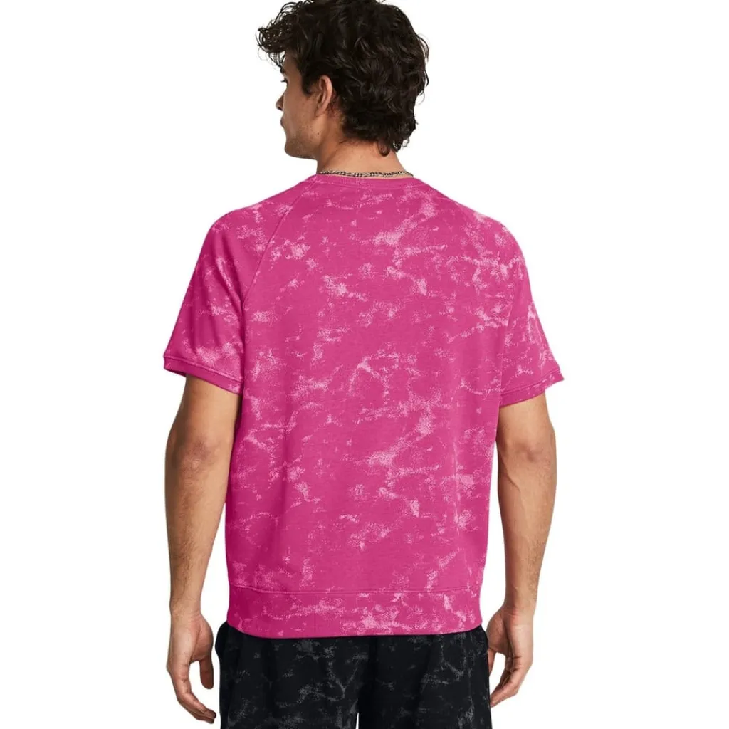Fitness And Gym Tops*Under Armour P Rk Q2 Try Crw in Pink