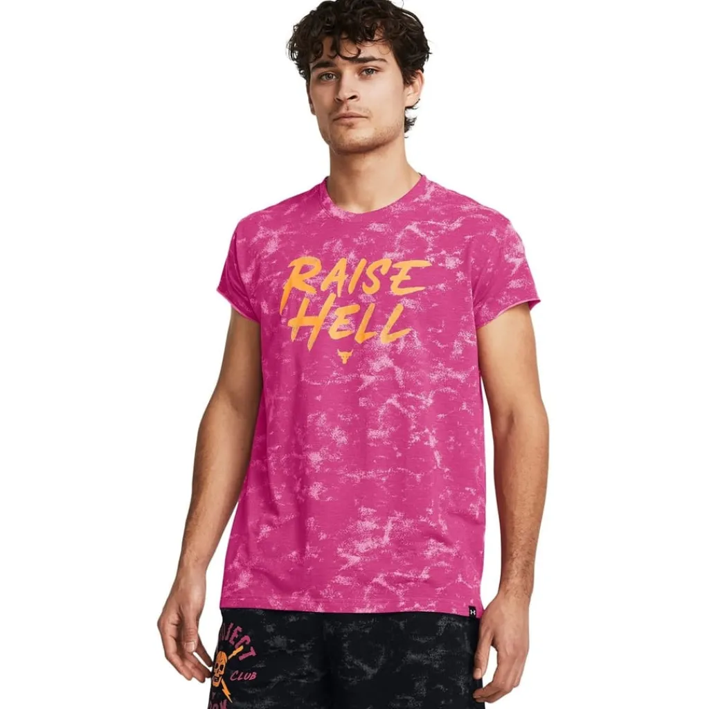 Fitness And Gymwear|Fitness And Gym Tops*Under Armour P Rk Rs Hll Cap T in Pink
