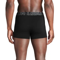 Underwear And Socks*Under Armour Performance Cotton 3in 3pk in Black