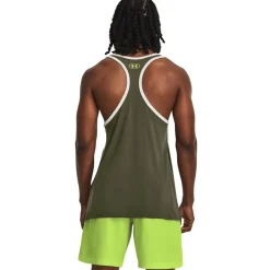 Fitness And Gym Tops*Under Armour Pjt Rock Tank in Green