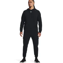 Trousers*Under Armour Rival Fleece Cargo Jogger in Black
