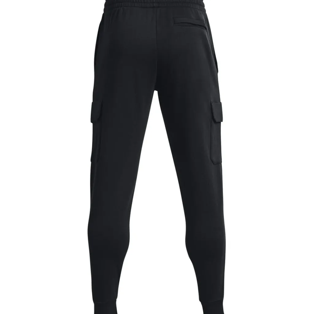 Trousers*Under Armour Rival Fleece Cargo Jogger in Black
