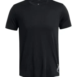 Fitness And Gymwear|Fitness And Gym Tops*Under Armour Run Crew Neck Regular Fit Athletic T-Shirt in Black