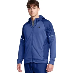 Fitness And Gymwear*Under Armour Storm Hooded Jacket in Blue