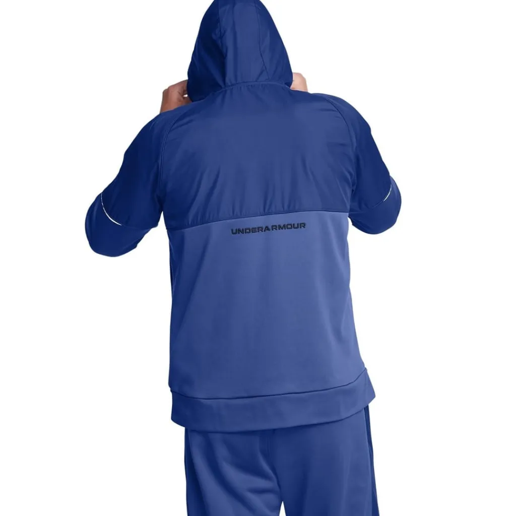 Fitness And Gymwear*Under Armour Storm Hooded Jacket in Blue