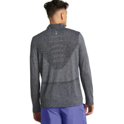 Fitness And Gymwear*Under Armour Stride Zip Neck Regular Fit Sweatshirt in Purple