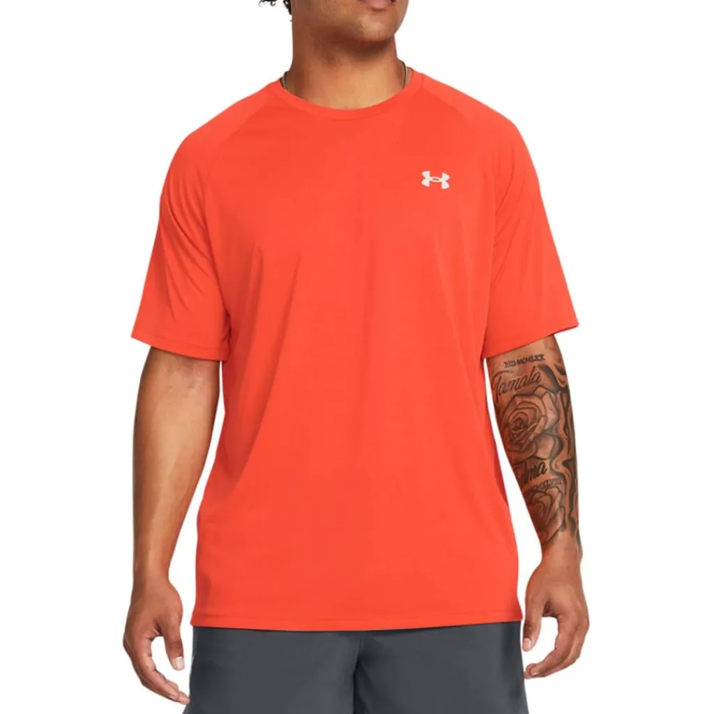 T-Shirts And Vests*Under Armour Tech Reflective Short Sleeve T-Shirt in Orange