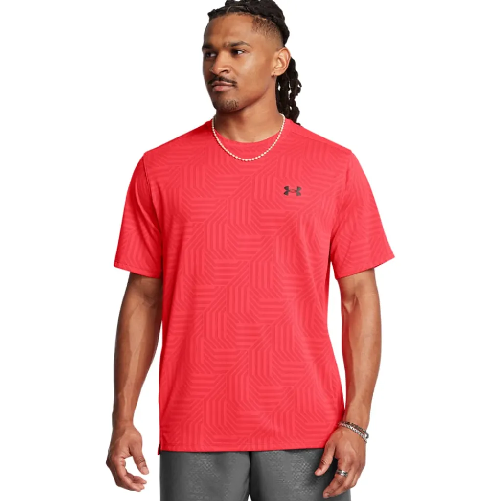 T-Shirts And Vests*Under Armour Tech Vent Geotessa T-Shirt in Red