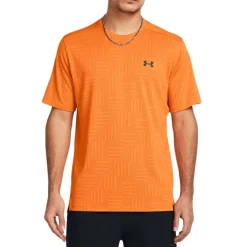 T-Shirts And Vests*Under Armour Tech Vent Geotessa Short Sleeve T-Shirt in Orange
