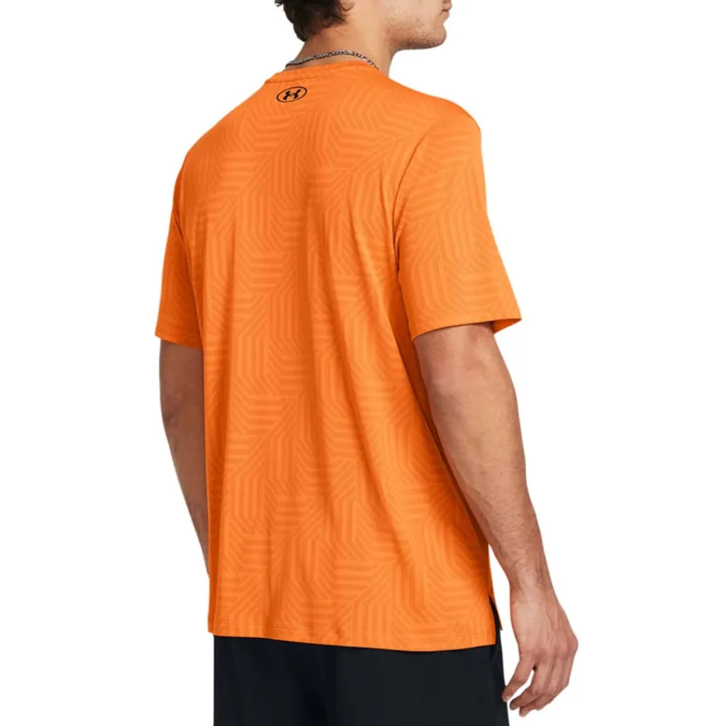 T-Shirts And Vests*Under Armour Tech Vent Geotessa Short Sleeve T-Shirt in Orange