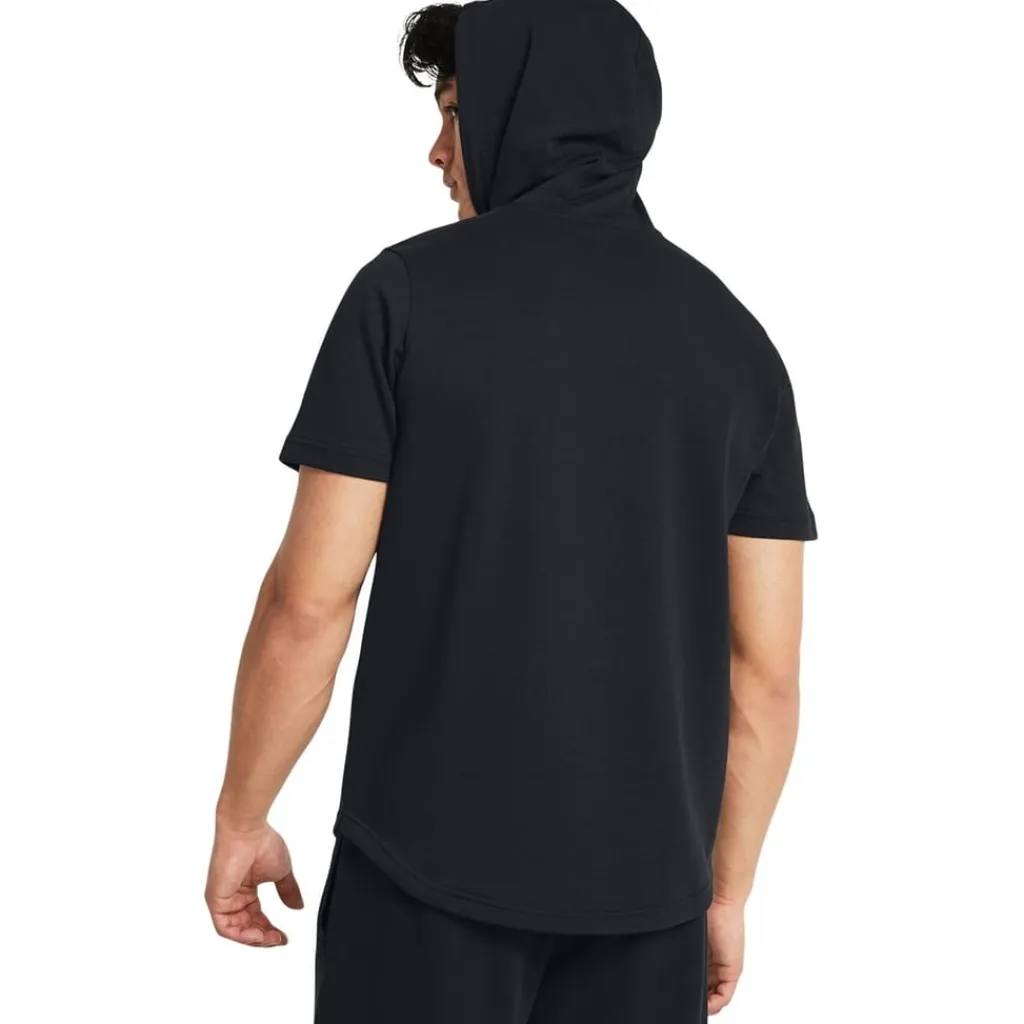 Hoodies*Under Armour Terry Large Genie Hooded Sweatshirt in Black