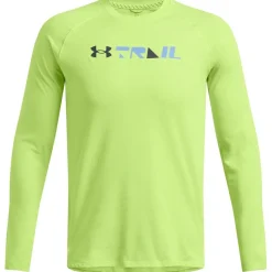 Fitness And Gym Tops*Under Armour Trail Crew Neck Regular Fit T-Shirt in Green