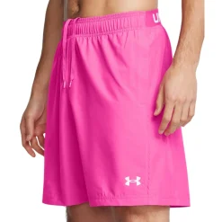 Shorts*Under Armour Woven Halfback Emboss Training Shorts in Pink